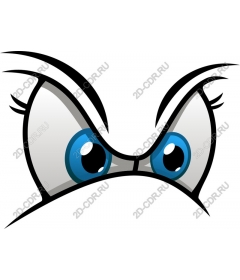  Bright blue eyes