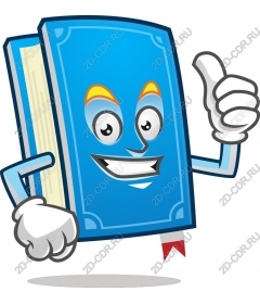 Funny book character
