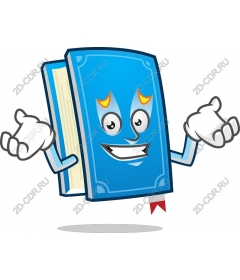 Funny book character