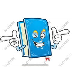  Игривый персонаж мультяшной книги
