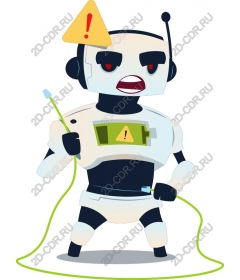 The robot alert