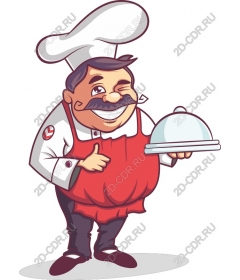 Happy chef