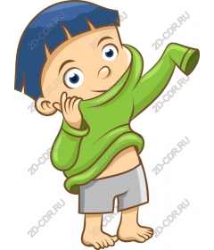 Playful boy