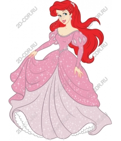  Charming Princess sparkling pink dress