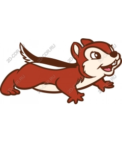  Adorable cartoon Chipmunk