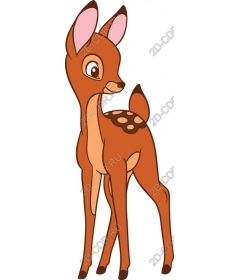 Playful fawn