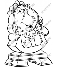  Character Happy Clock