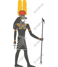 Majestic Egyptian deity