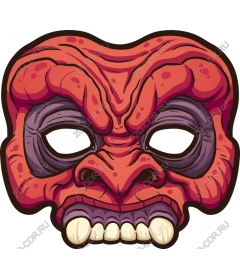  Bright demon mask