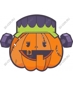  Pumpkin Frankenstein