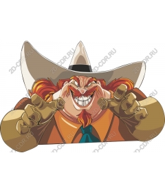  Colorful character-cowboy