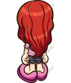 Fancy red-haired character