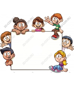  Frame "Happy children"