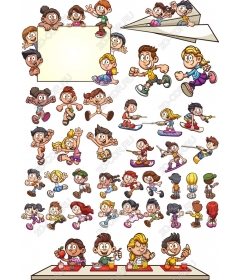 Set for children and entertainment