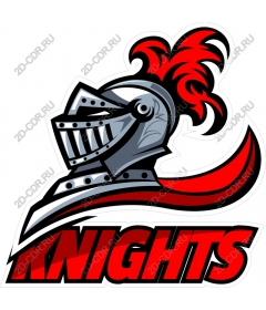  Knight's work - Helmet with plume