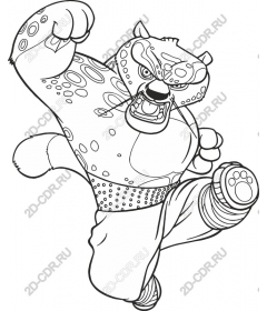  Fierce cartoon bear