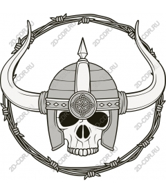 Helmet-skull Viking