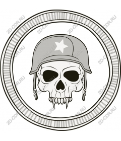  Военный череп