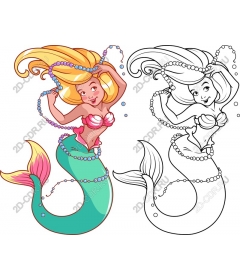  Charming the little mermaid