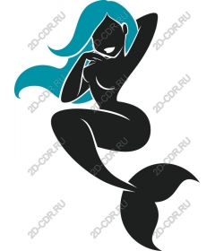 Whimsical mermaid