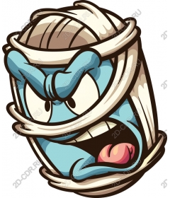  Bandaged character