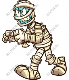  Cartoon mummy