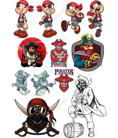 Pirate set - pirate Fancy