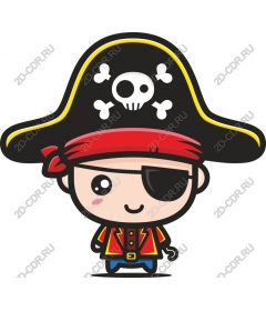  Charming pirate character