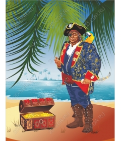 Pirate-adventurer treasure