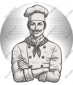Vintage chef