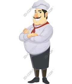 Happy chef