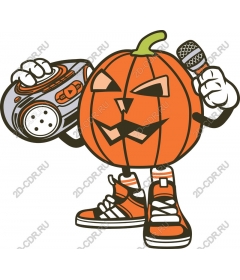  Hip hop pumpkin