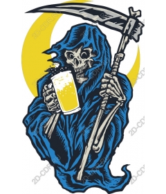  Fancy beer Grim Reaper