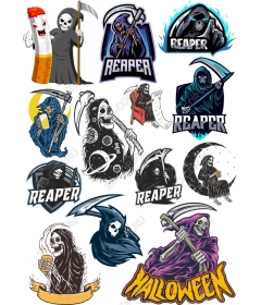 Set the Grim Reaper for Halloween