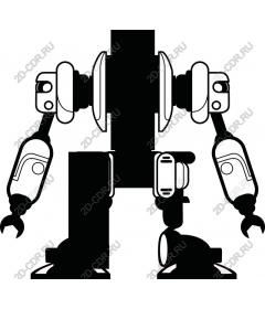  Futuristic robot