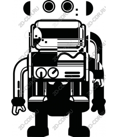  Character vintage robot