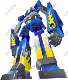  Futuristic robot