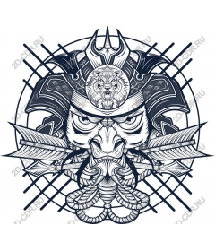  A ferocious samurai
