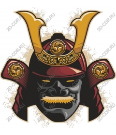  Helmet, samurai warrior