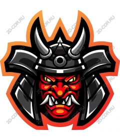  Ferocious demon samurai