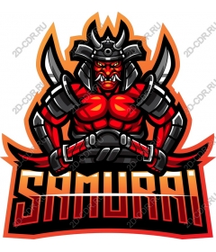  A ferocious samurai