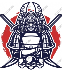  A ferocious samurai