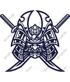  Helmet-skull samurai