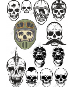 Set Of Skulls - Angie