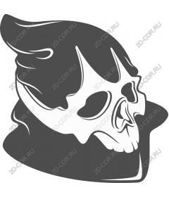  Ghostly Skull