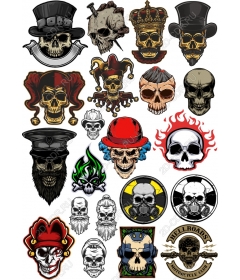 Skull Bundle - Коллекция необычных клипартов