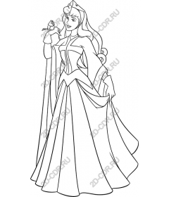  Elegant Princess Line Art