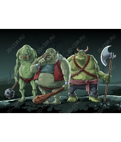  A Trio Of Ogres