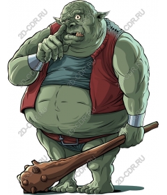  Fancy green Ogre