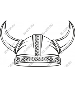  A Viking helmet